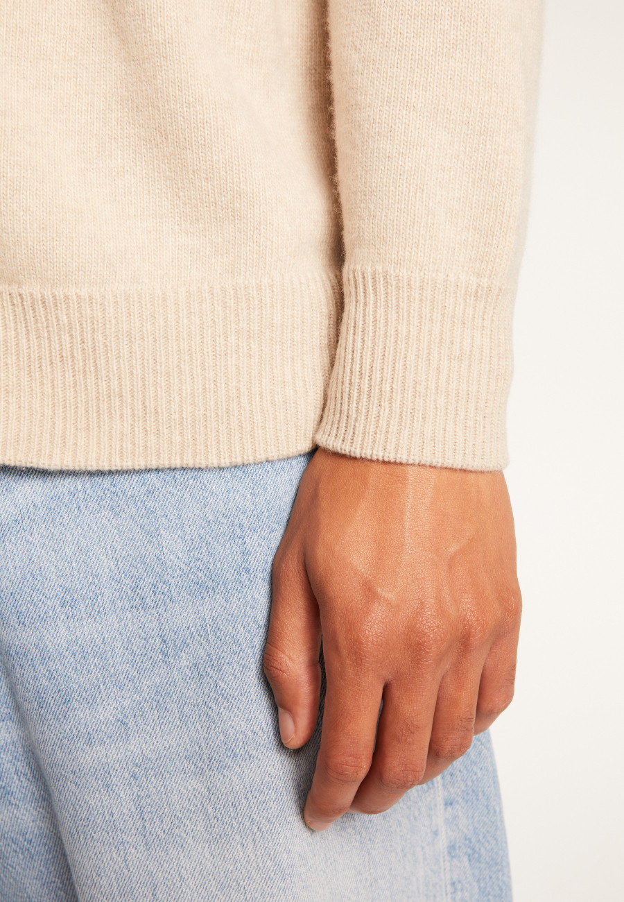 Merino wool crewneck sweater - Thomas