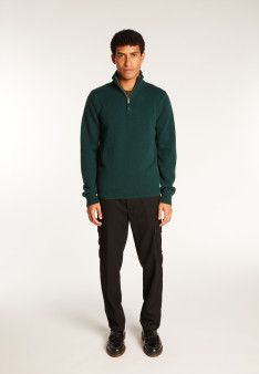 6-ply cashmere trucker sweater - Emiliano