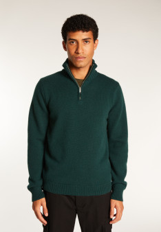 6-ply cashmere trucker sweater - Emiliano