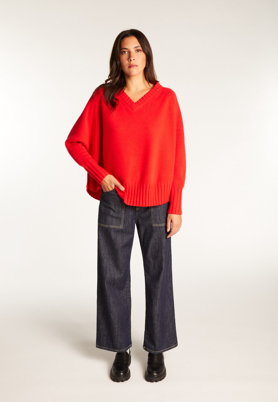 Loose wool sweater - Vivienne