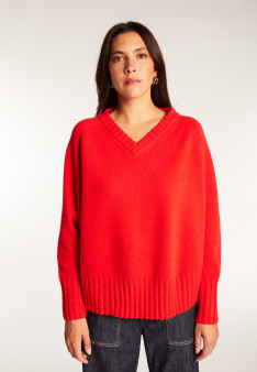 Loose wool sweater - Vivienne