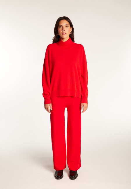 High neck cashmere sweater - Athena