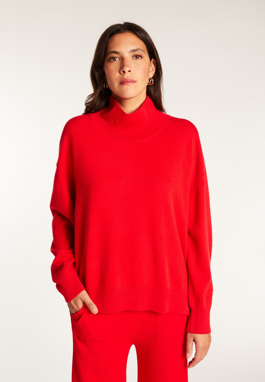 High neck cashmere sweater - Athena