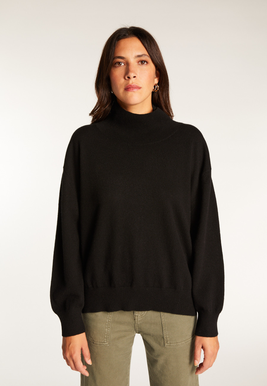 High neck cashmere sweater - Athena