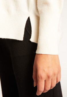 V-neck sweater in merino wool - Robine