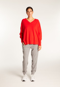 V-neck sweater in merino wool - Robine