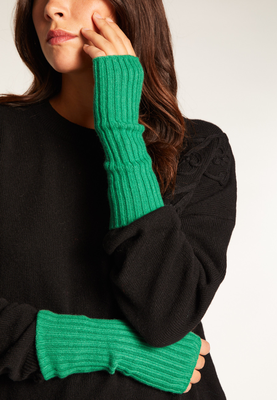 Unisex Cashmere Mittens - Lena