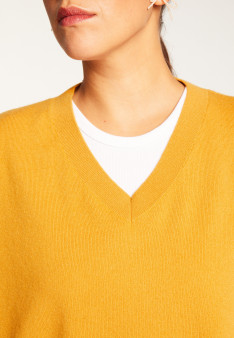 Cashmere slit sweater - Alienor