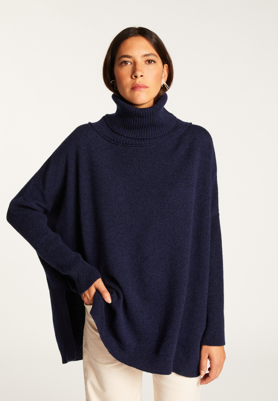 Wool and cashmere turtleneck sweater - Clara