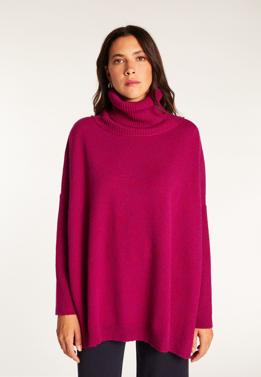 Wool and cashmere turtleneck sweater - Clara