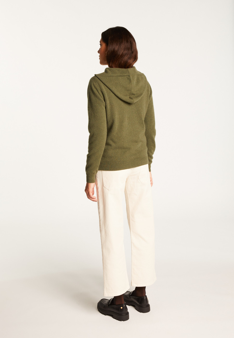 Cashmere hooded vest - Orus