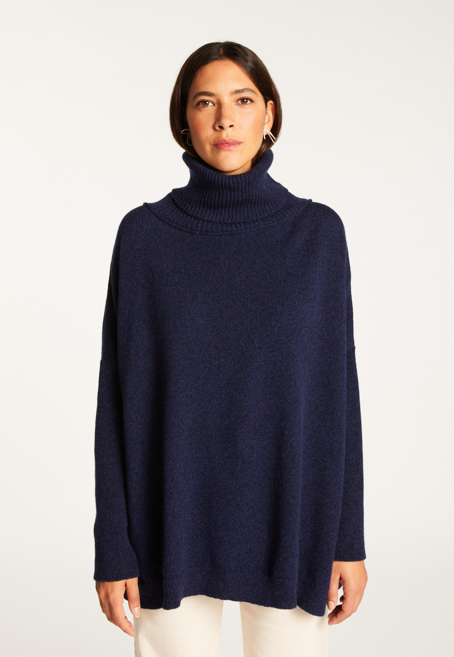 Wool and cashmere turtleneck sweater - Clara