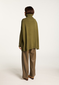 Wool and cashmere turtleneck sweater - Clara