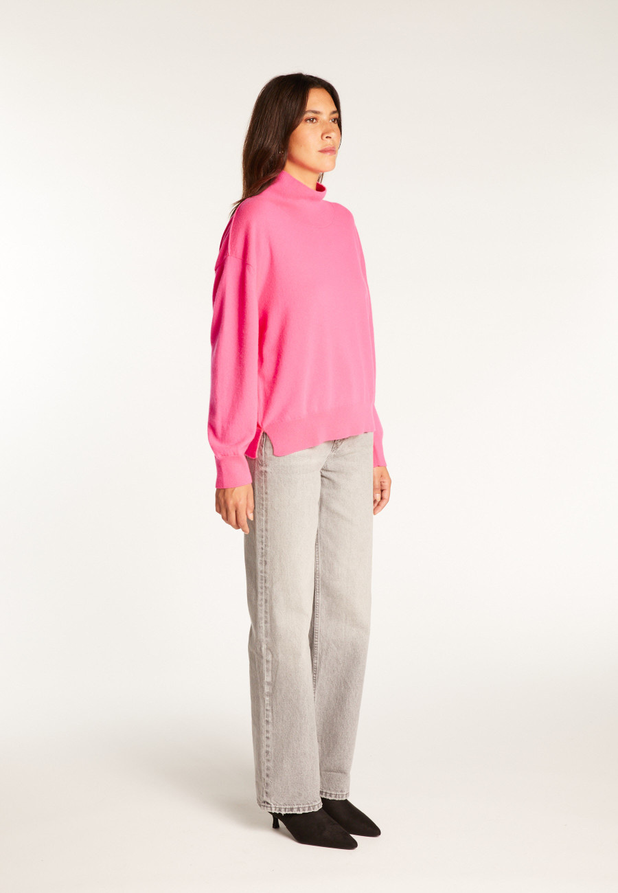 High neck cashmere sweater - Athena