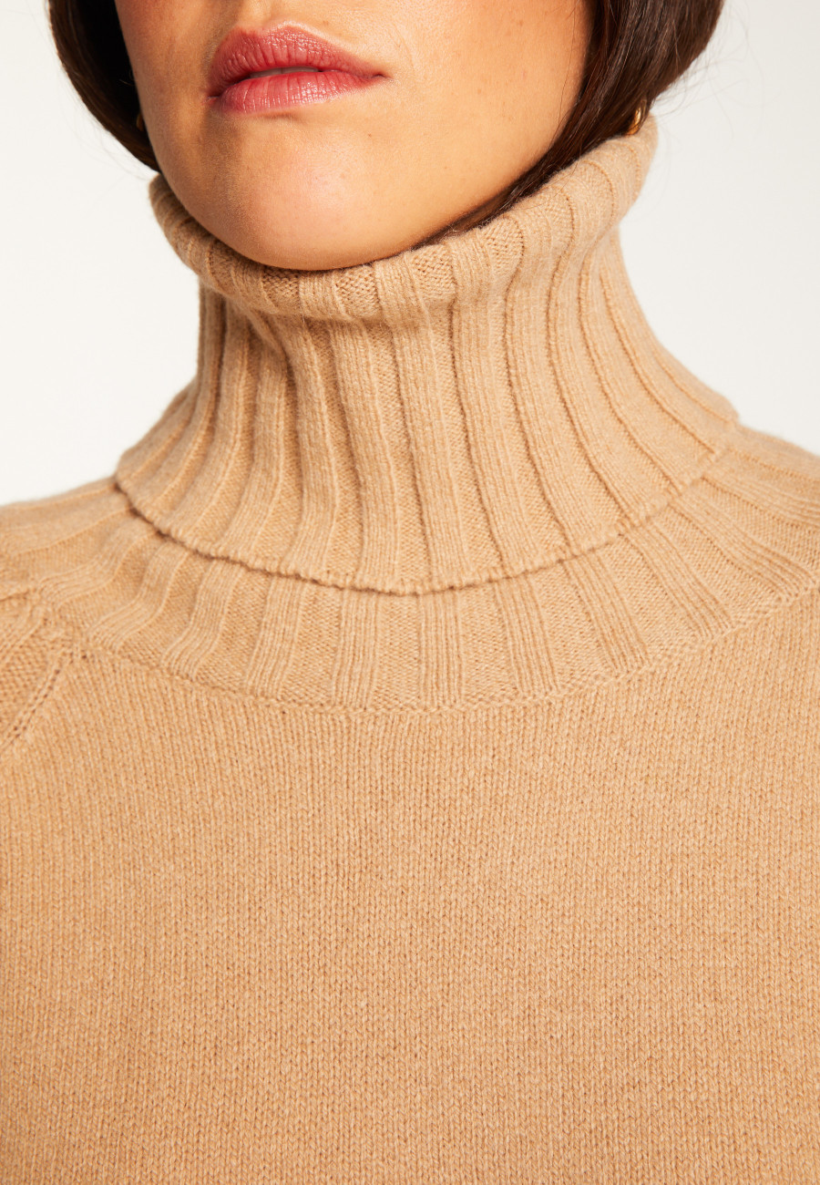 Cashmere turtleneck sweater - Vilma