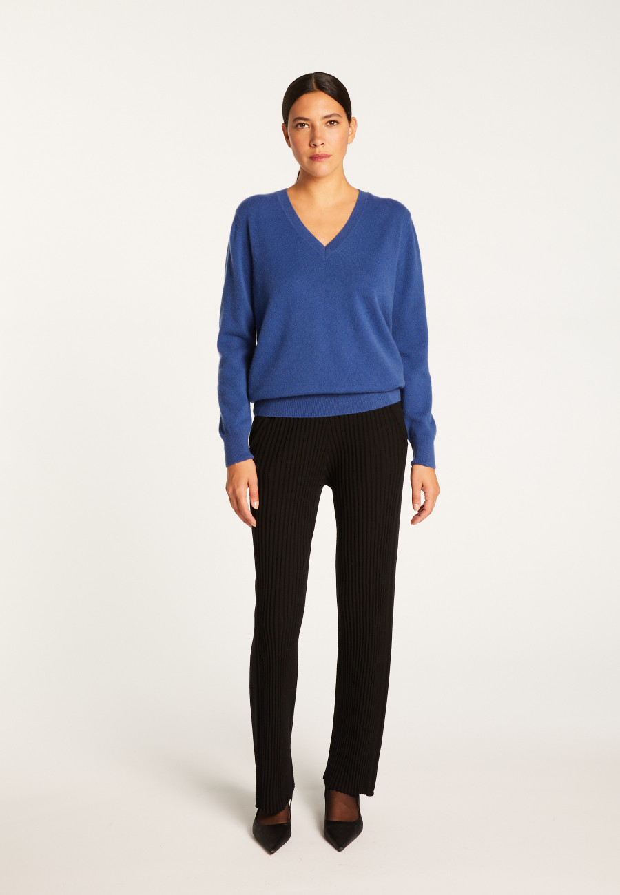 V-neck cashmere sweater - Abel