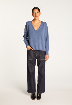 Short cashmere sweater - Alex