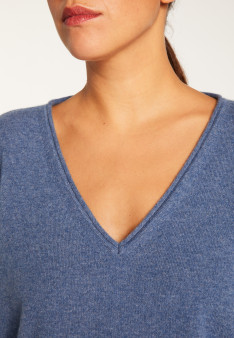 Short cashmere sweater - Alex