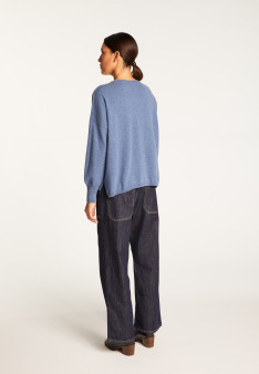 Short cashmere sweater - Alex