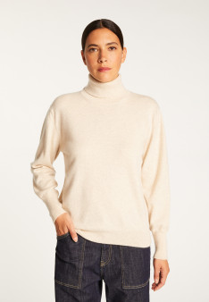 Cashmere turtleneck sweater - Anabelle