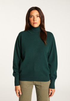 Cashmere turtleneck sweater - Anabelle