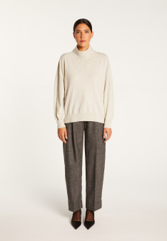 High neck cashmere sweater - Athena