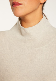 High neck cashmere sweater - Athena