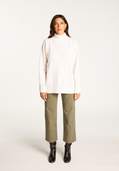 High neck cashmere sweater - Roxane