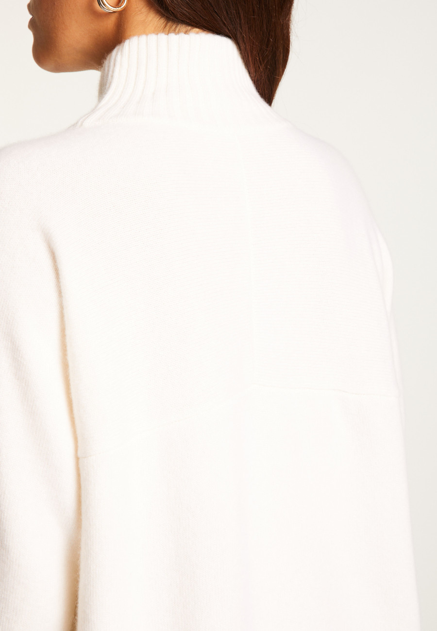 High neck cashmere sweater - Roxane