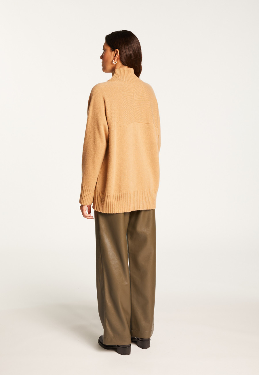 High neck cashmere sweater - Roxane