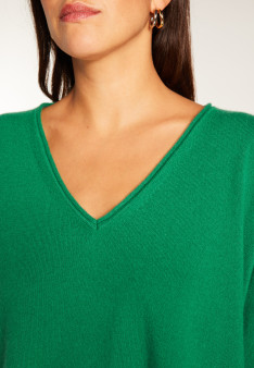 Short cashmere sweater - Alex