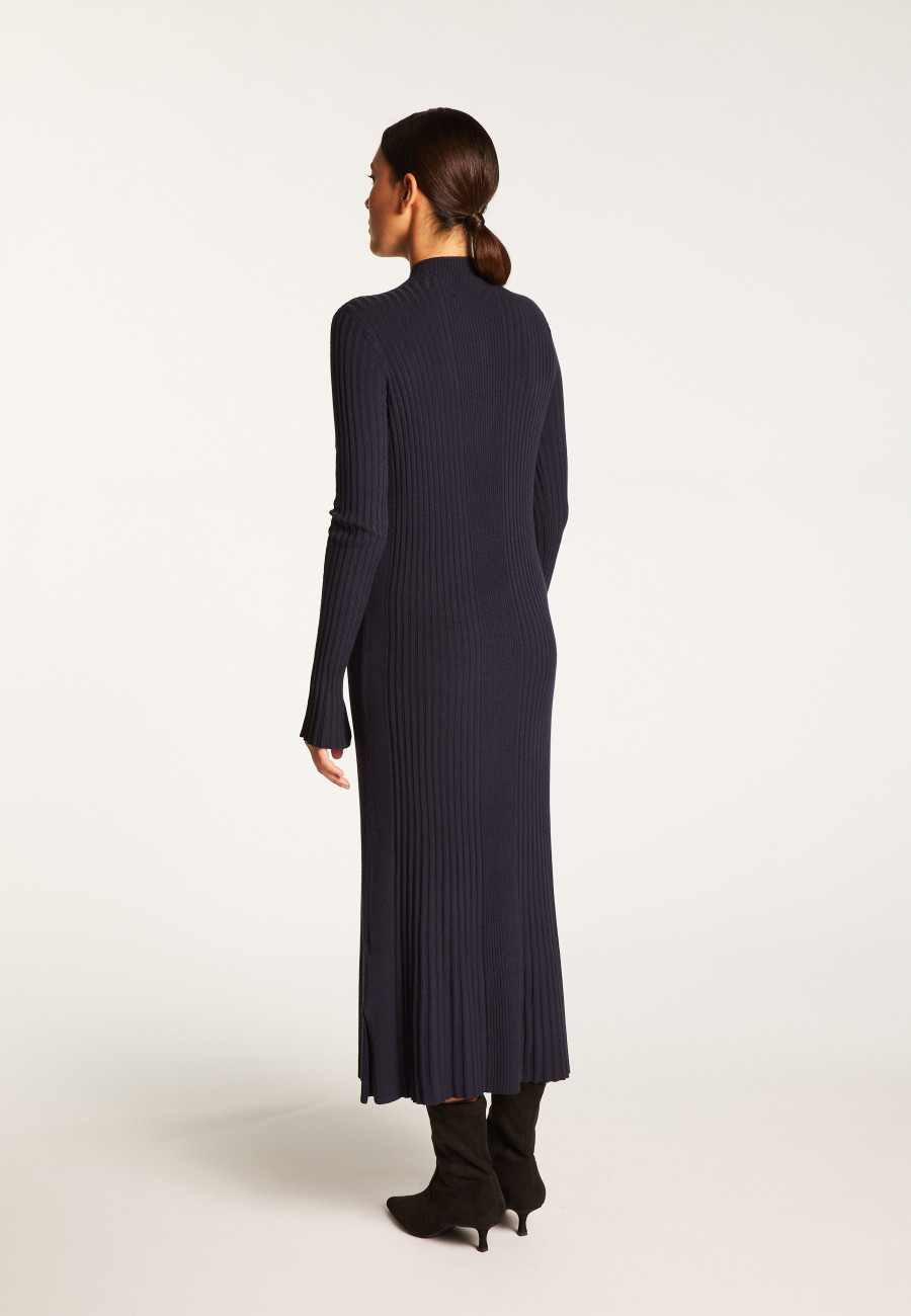 Long dress in wool blend - Renata