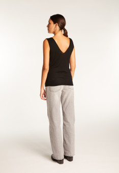 Tank top in bamboo cashmere fiber - Rianna