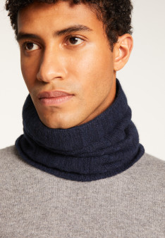 Unisex neck warmer in cashmere - Lisa