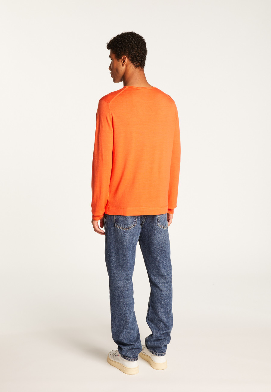 Merino Wool Crewneck Sweater - Erin