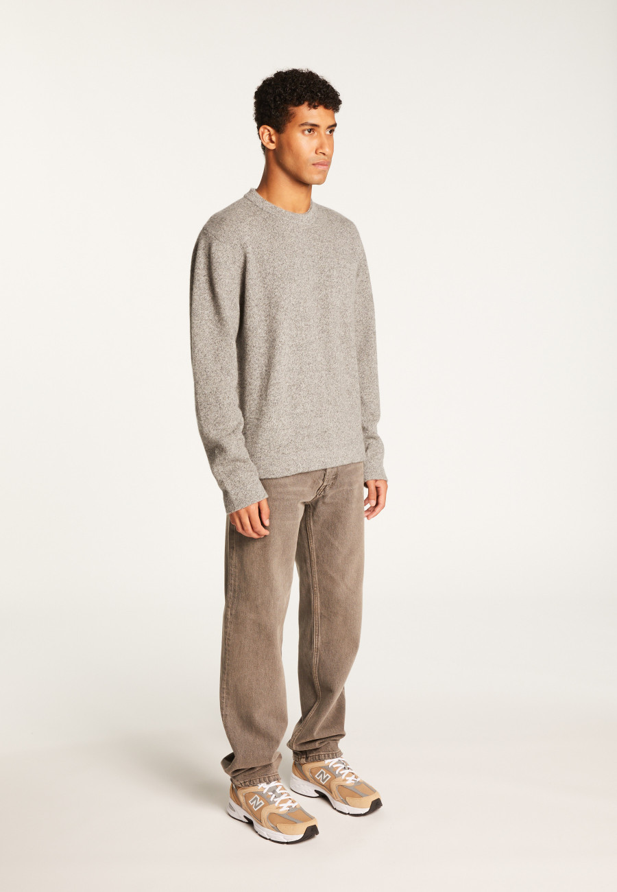 Wool and cashmere crewneck sweater - Tylan