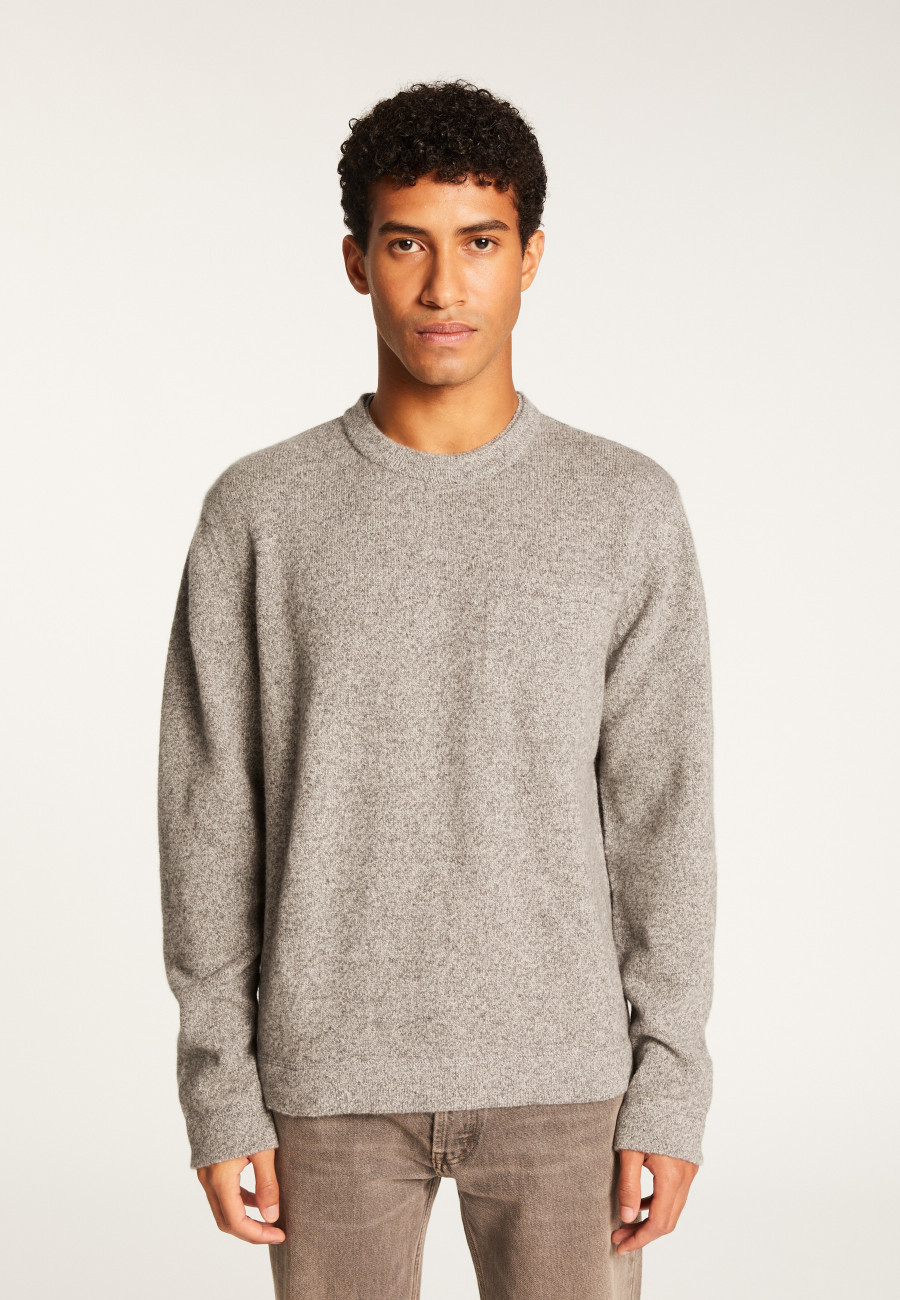 Wool and cashmere crewneck sweater - Tylan