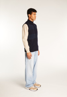 Merino wool sleeveless jacket - Teddy