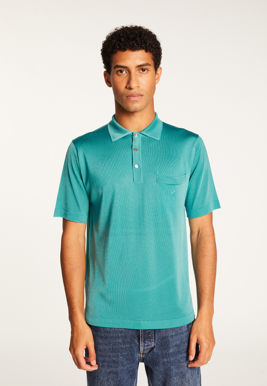 Polo shirt made of Fil lumière Vadim