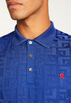 Fil Lumière patterned polo shirt - Juan