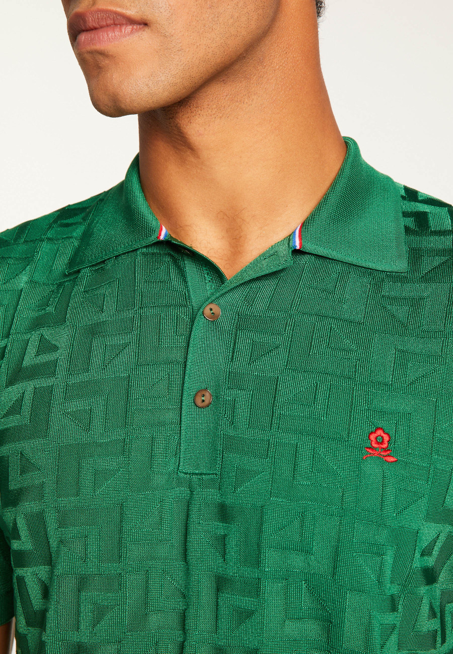 Fil Lumière patterned polo shirt - Juan