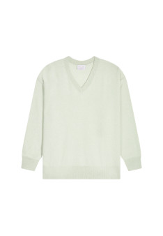 Cashmere slit sweater - Alienor