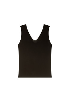 Tank top in bamboo cashmere fiber - Rianna