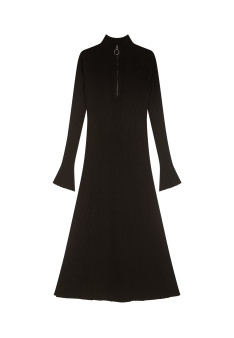 Long dress in wool blend - Renata