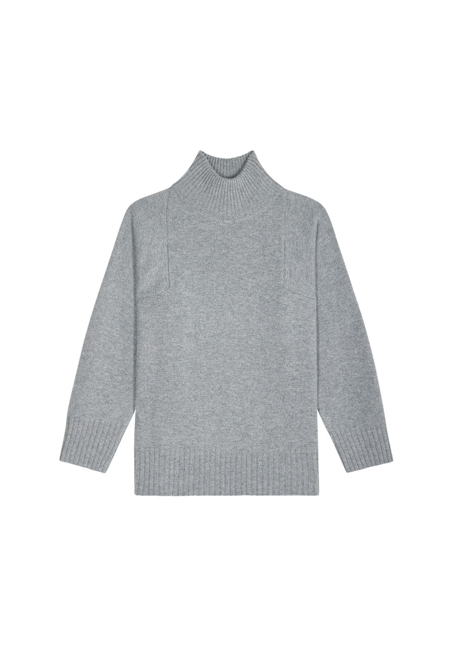 High neck cashmere sweater - Roxane