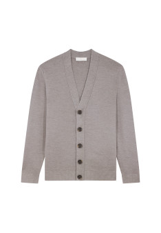 Merino wool buttoned vest - Ezra