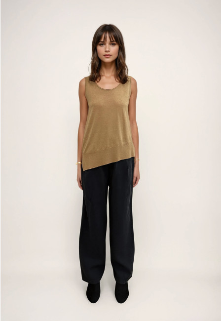 Cashmere and silk tank top - Daisy