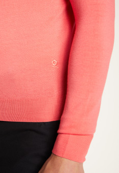 Long-sleeved merino wool sweater - Elmo