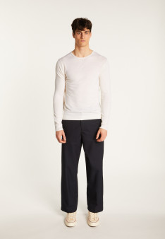 Merino wool crew neck sweater - Erin