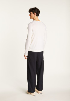 Merino wool crew neck sweater - Erin